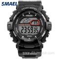 SMAEL Men's Sport Casual Watchs Waterproof LED Display